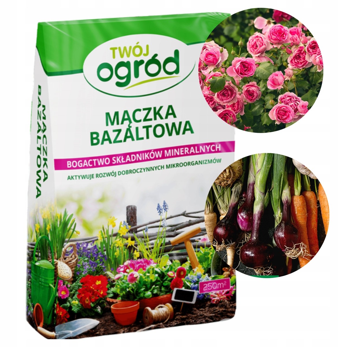 Hnojivo čadičová múka Your Garden prášok 10 kg 10 l